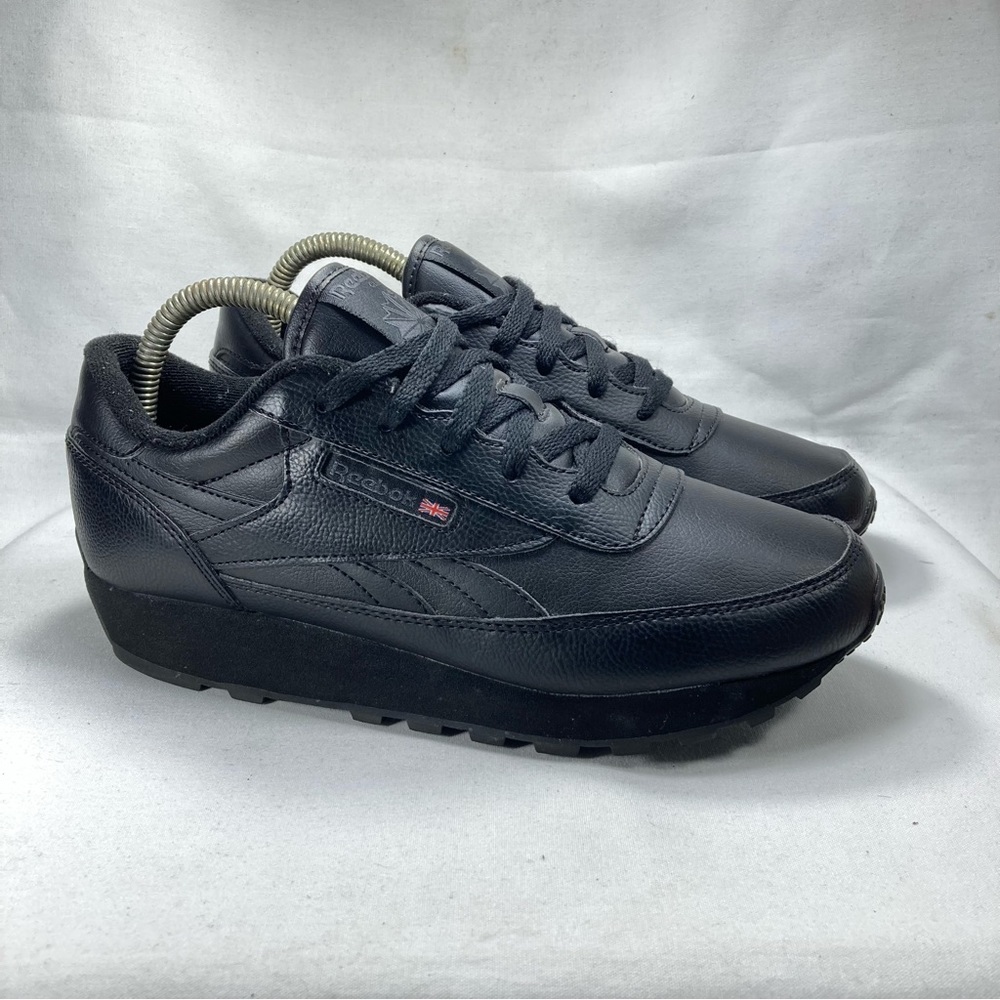 Reebok Classic Renaissance Women's V66941 Black Casual Shoes Sneakers Sz 10